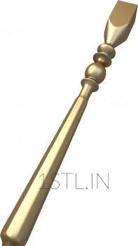 Balusters (BL_0039) 3D model for CNC machine